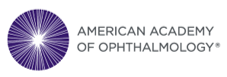 The american academy of ophthalmology logo.