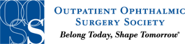 A black and blue logo for an outpatient surgery.