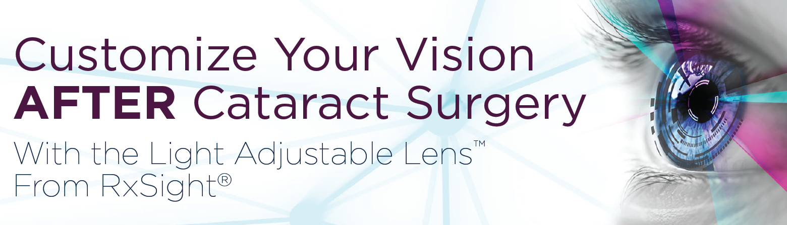 A picture of the logo for your vision cataract surgery.